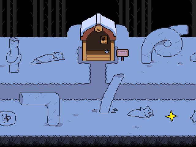 Snowdin Forest Undertale Wiki Fandom