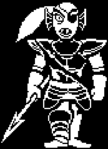 UnderTale AU - UnderWar Undyne the Undying by Wolfenstain1 -- Fur