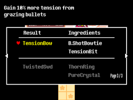 Tension Bow item