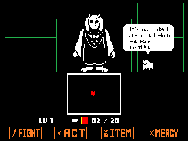 Undertale hard mode Sans's first attack (fan-made) on Make a GIF