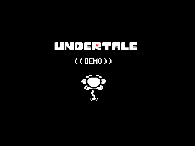 Undertale Демо | Undertale Вики | Fandom