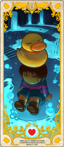 Le persiguen a frisk XD