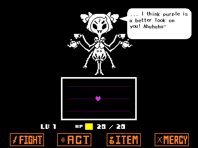 Muffet 戦闘 Undertale Japan Wiki Fandom