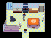 Papyrus escapa do encontro do protagonista e Undyne