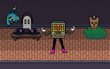 Mettaton en los creditos del Final Pacifista