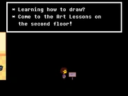 Artclubsign2.png (9 kio) Un panneau qui peut être trouvé au MTT Resort, faisant de la publicité au cours d'Art