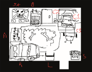 Набросок комнаты Папируса