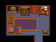 Papyrus and Sans's House location Papyrus's room