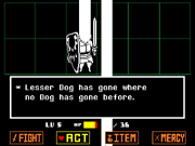 Nadmierne głaskanie Lesser Doga