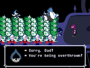 Lancer screenshot overthrowing King