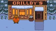 Das Grillby's von außen.