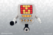 Mettaton plush sold on Fangamer.