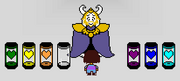 Asgore Dreemurr screenshot revealing SOULs