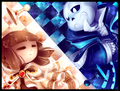 Chesstale sans and frisk checkmate kid by walkingmelonsaaa-da22l0i.png