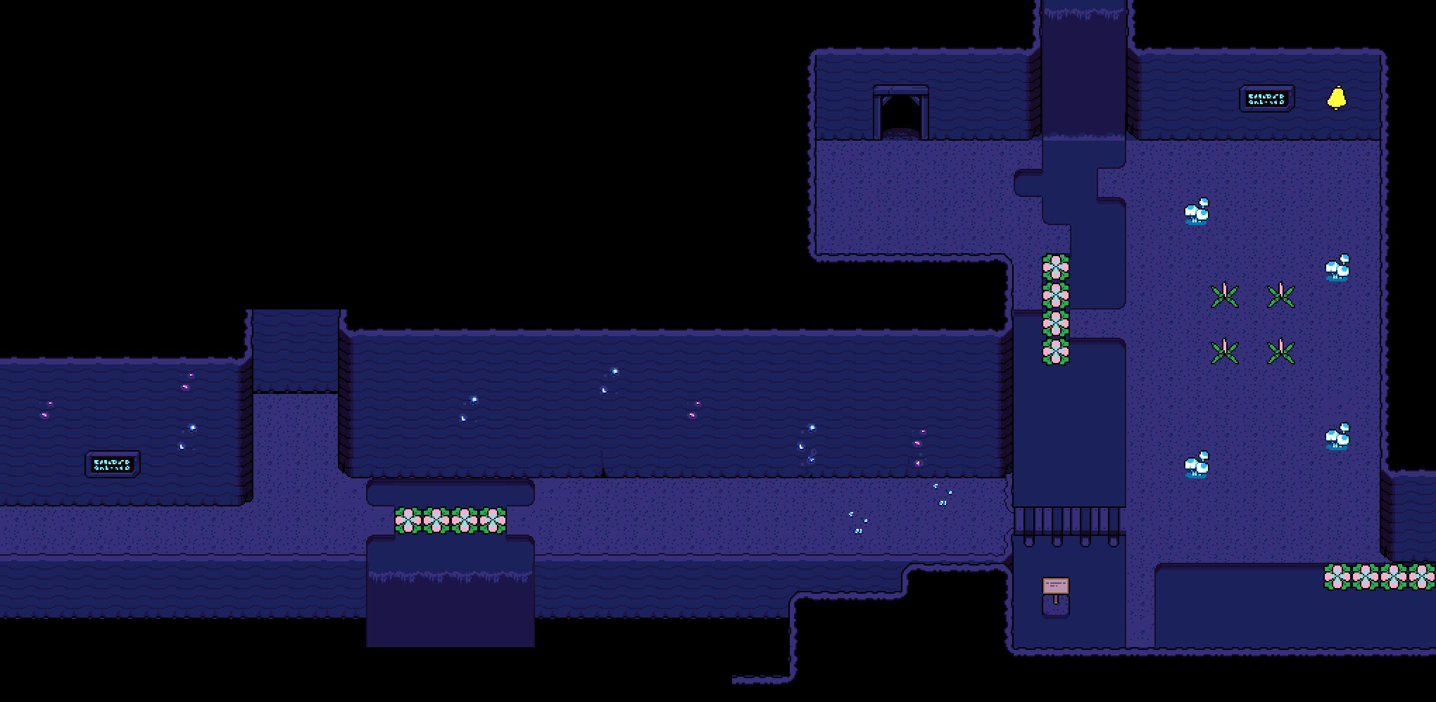 Flowey Undertale - online puzzle