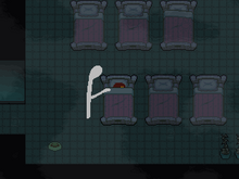 Watching Man tucks the protagonist into bed