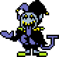 Jevil battle laughing