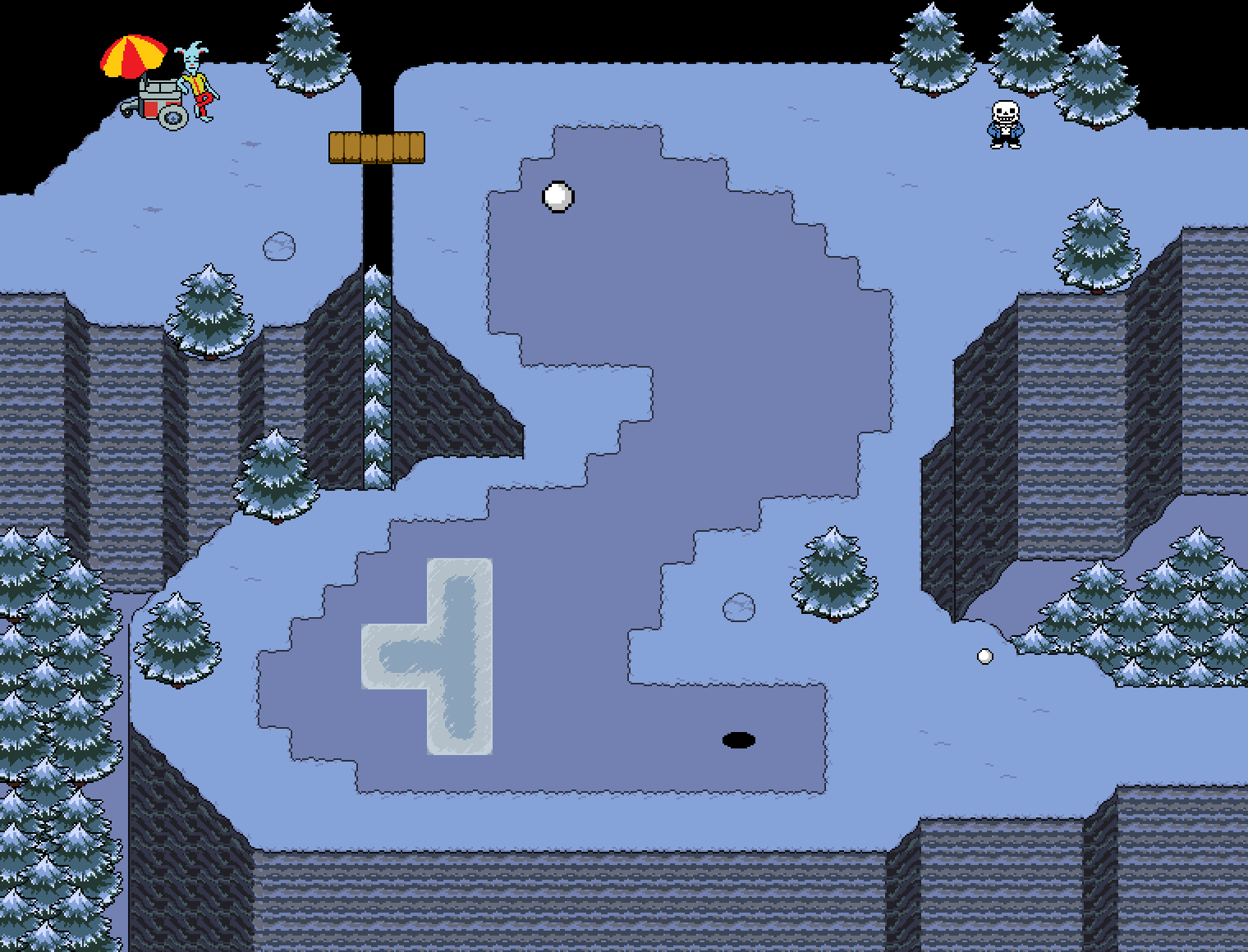 Snowdin Puzzles, Undertale Wiki