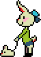 Rabbit Girl and Cinnamon overworld