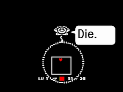 Flowey screenshot introduction