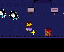 Temmie villiage SAVE point