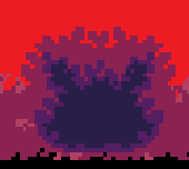 След от рэббика в кусте