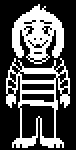 Asriel as he briefly appears in the True Pacifist Ending Credits.