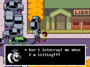 Undyne screenshot lifting car