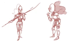 Undyne artwork concept.png (144 KB) Concept art of Undyne by Temmie Chang