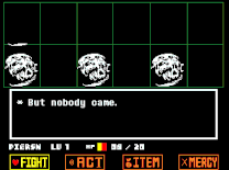 Der Protagonist attackiert 