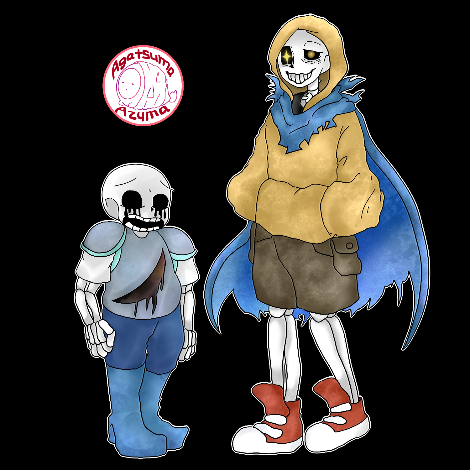 Wiki!Outer!Sans :flushed: by DeltaRXT on DeviantArt