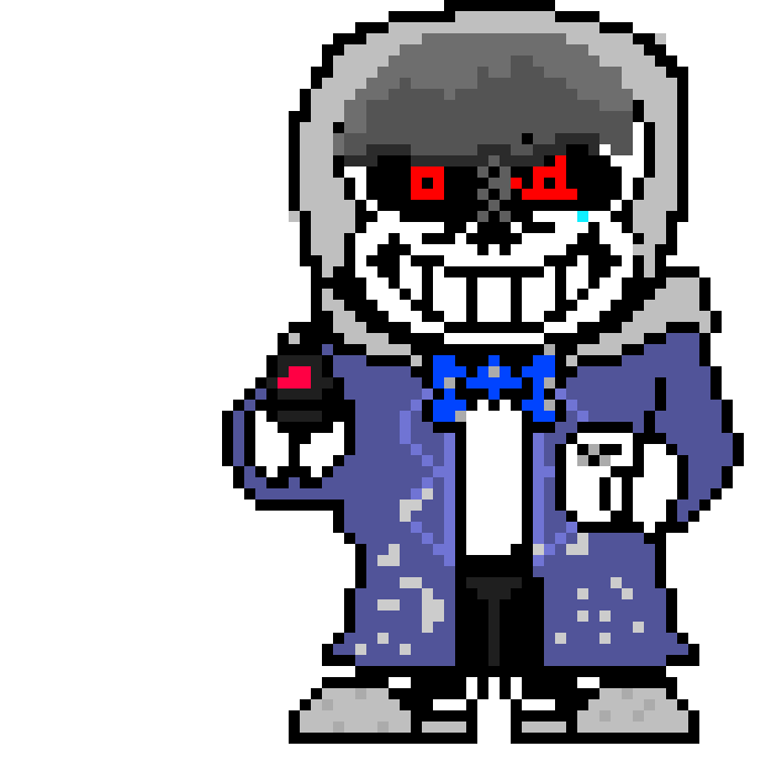 Pixilart - Sudden change sans  Online drawing, Pixel art, Undertale