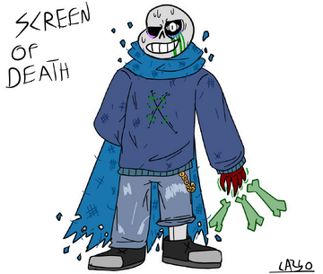 Screen Of Death!Sans, Undertale OC Wiki