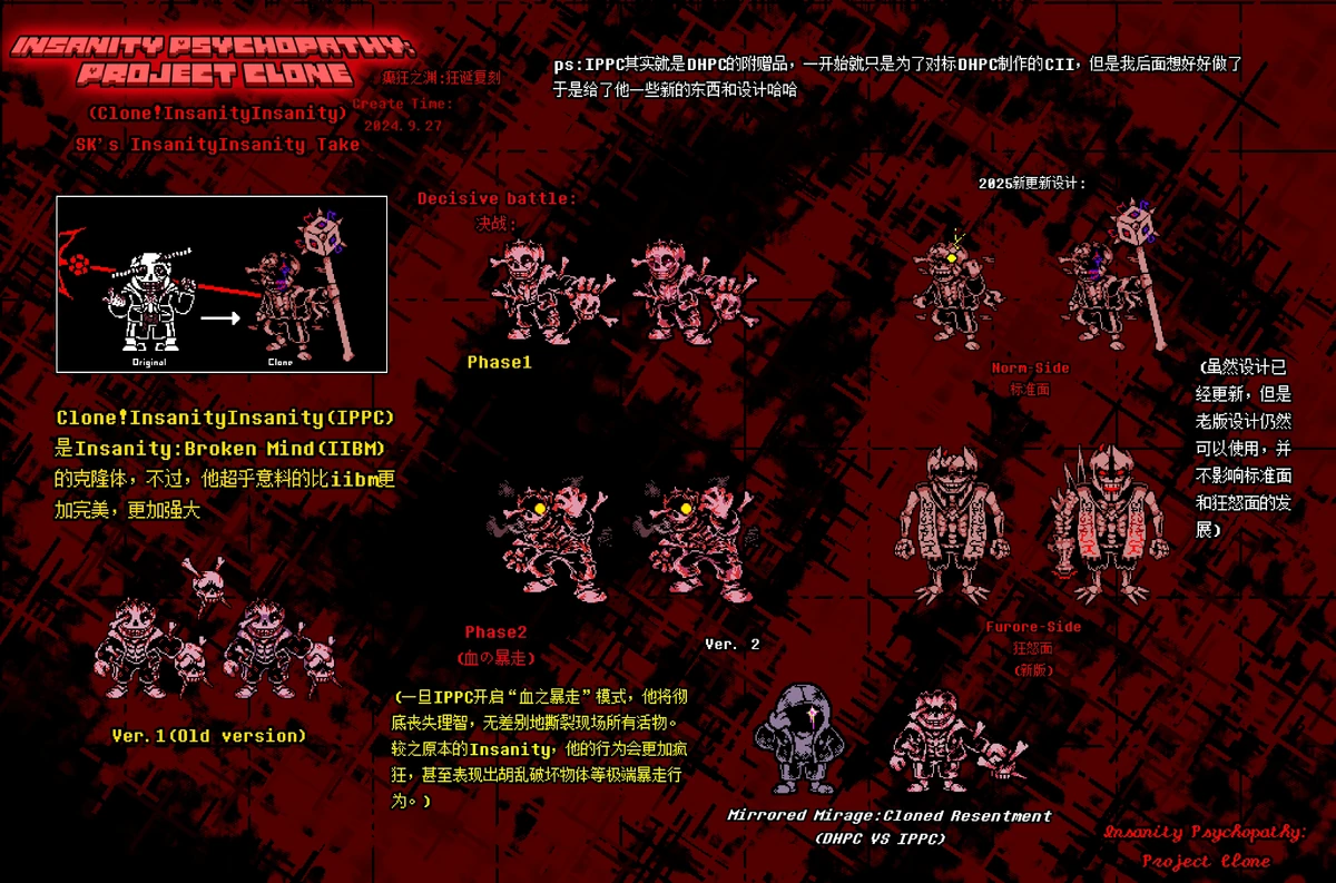 Insanity Psychopathy Project Clone | Undertale AU Wiki | Fandom