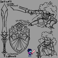 Kris weapon concept art by star