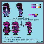 Early Dark World sprites