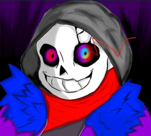 Murder Sans Canon vs Dust Sans Fanon #undertalefandom #dusttale #1v1  #debate #powerscaling 