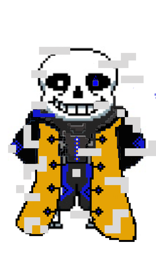 Pixilart - Undertale hard mode sans by useless-link