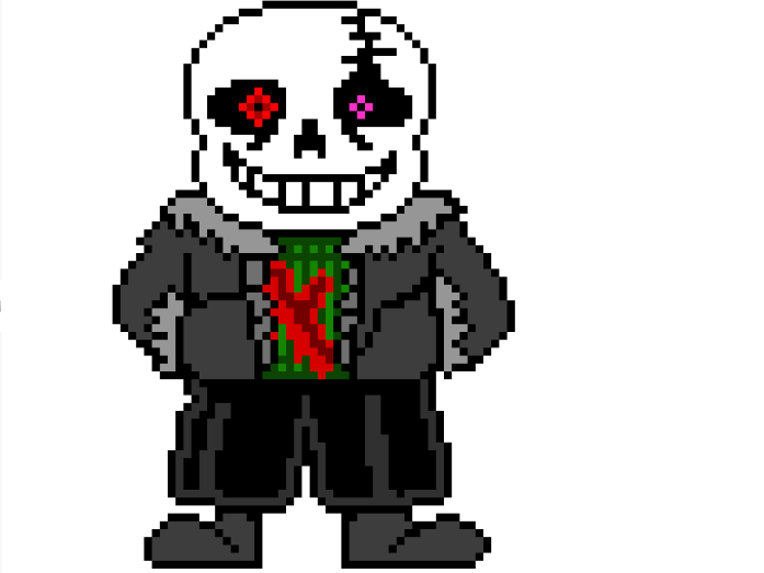 Undertale Au Fanon Wiki - Undertale Sans Green, HD Png Download - vhv