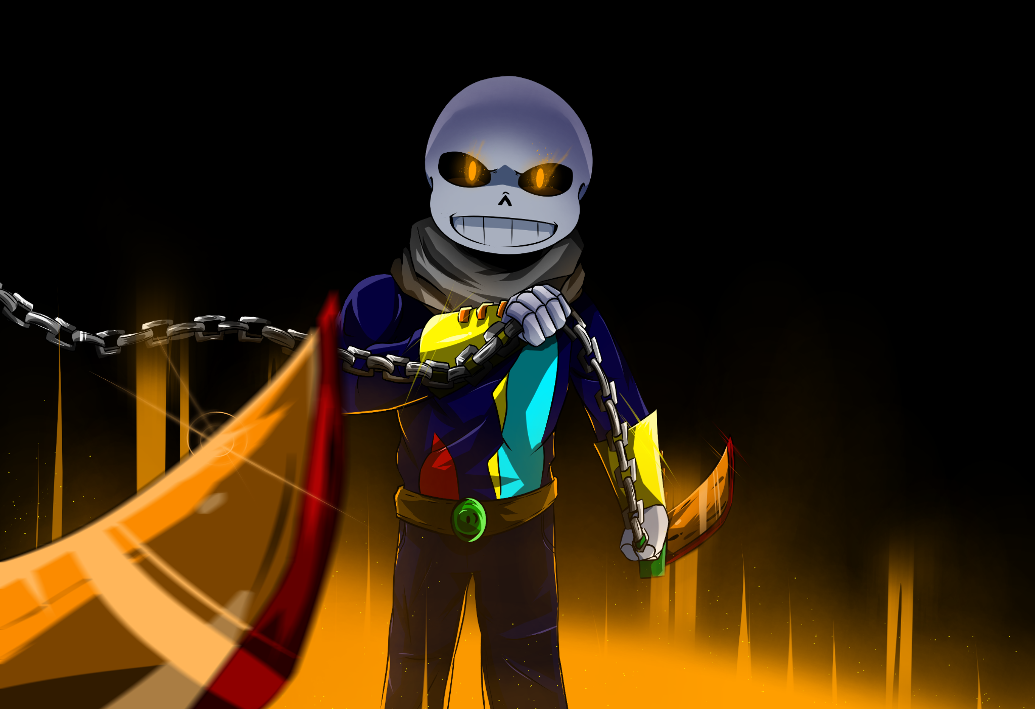 Ink!Sans, Undertale OC Wiki