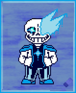 Pixilart - ink sans by Underplayer