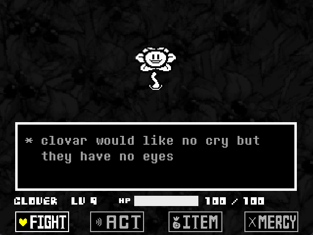 UNDERTALE – UNDERTALE: Beginning of Game / First Meeting With Flowey  (Script)