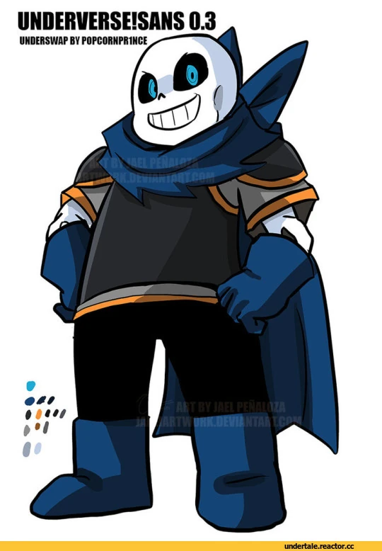 Blueberry!Санс | UNDERVERSE!Sans вики | Fandom