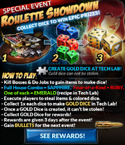 Event roulette showdown