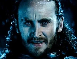 Marcus during the village battle.