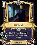 Thomas in Underworld card game