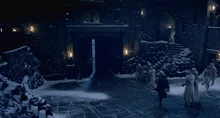 The courtyard
