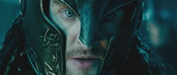 Marcus sees the village.