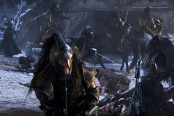 Marcus3.jpg (30 KB) Death Dealers fighting Werewolves in the village