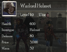 Warlord helm